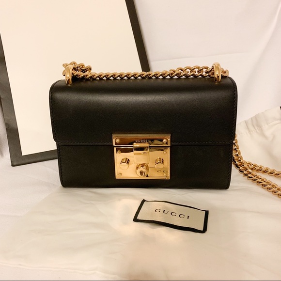 guccissima padlock bag